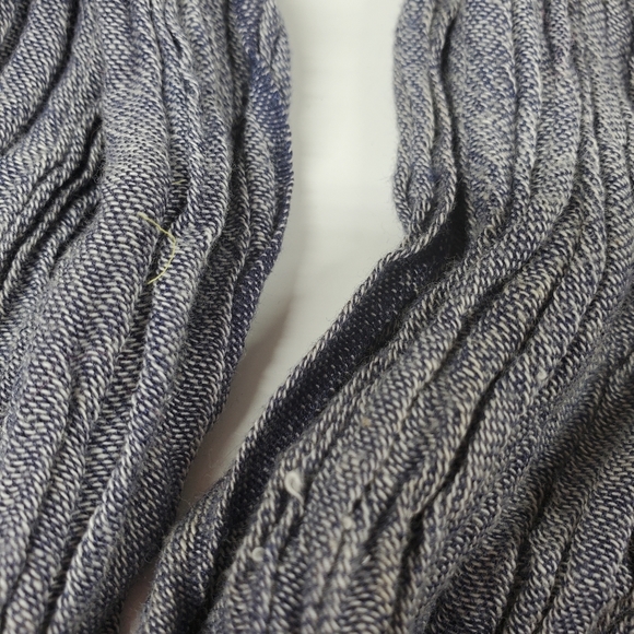 Blue Shawl Scarf Should Wrap, Head Wrap - Picture 5 of 7